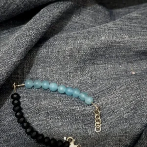 Blue and Black Protection Bracelet