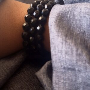 Timeless Trio in Black Pearls