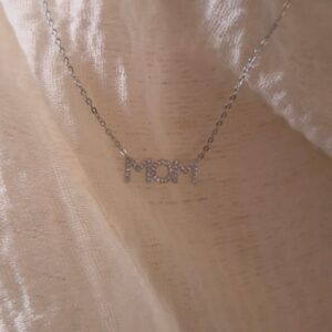 Mom Silver Necklace