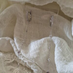Silver Drop Earrings