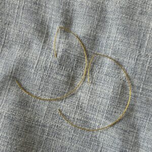 Half hoop earrings
