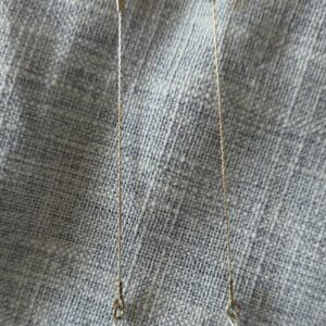 Earrings with freshwater