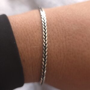 Bracelet – Square Wheat Link –